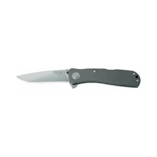 Twitch 2 Pocket Knife, 1-Hand Open, Stainless Steel/Aluminum, 2.7-In. Blade