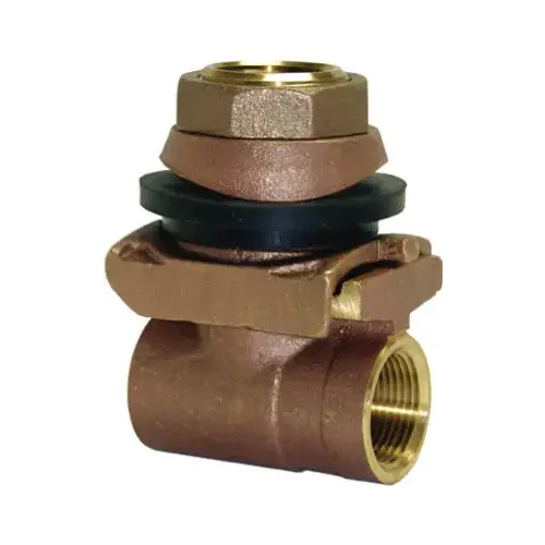 Pitless Adapter, Brass, 1-1/4-In.
