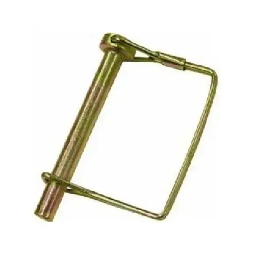 Hitch Pin, Wire Lock, Square, 1/4 x 2-1/2-In pair Hitch Pin, Wire Lock, Square, 1/4 x 2-1/2-In pair