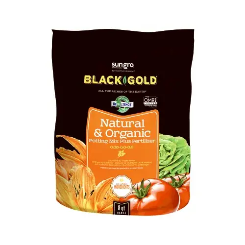 BLACK GOLD Potting Mix, Granular, Brown/Earthy, 240 Bag BLACK GOLD Potting Mix, Granular, Brown/Earthy, 240 Bag