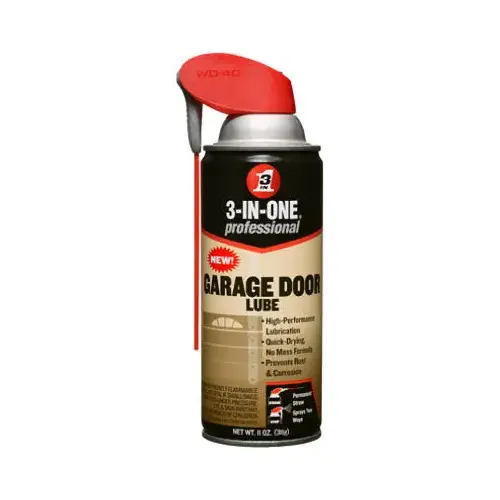 Garage Door Lube With Smart Straw, 11-oz. Garage Door Lube With Smart Straw, 11-oz.