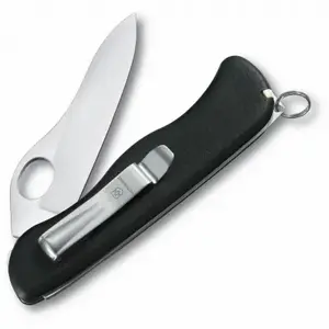 VICTORINOX SWISS ARMY 0.8416.M3 One Hand Sentinel Lockblade Clip Knife, Non Serrated