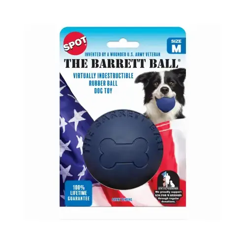 Barrett Rubber Ball Dog Toy, 4 In.