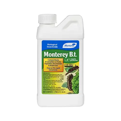 Insect Killer B.t. Organic Liquid Concentrate 1 pt Insect Killer B.t. Organic Liquid Concentrate 1 pt
