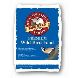 JRK SEED & TURF SUPPLY B201417 Premium Wild Bird Food Mix, Finch, 17-Lb.