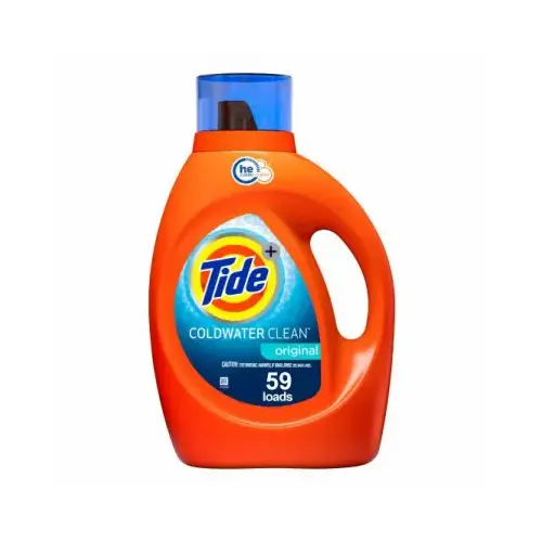 Coldwater Clean Fresh HE Turbo Clean Liquid Laundry Detergent, 59 Loads, 92 Fl. oz. Coldwater Clean Fresh HE Turbo Clean Liquid Laundry Detergent, 59 Loads, 92 Fl. oz.