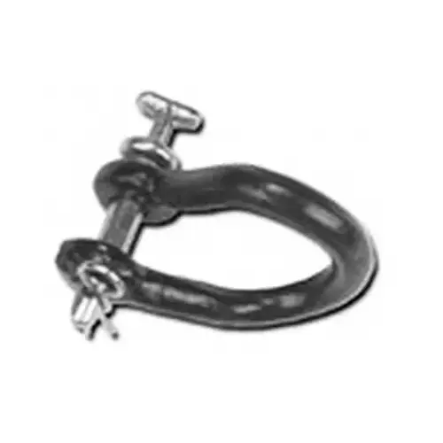 Twisted Clevis, Black, 3/4 x 3-1/2-In. Twisted Clevis, Black, 3/4 x 3-1/2-In.