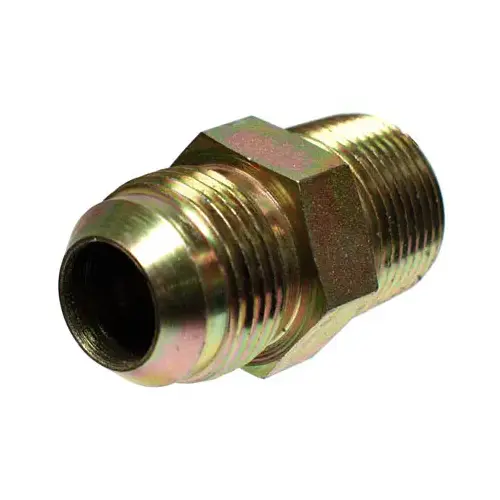 Hydraulic Adapter, 1/4-In. Male JIC x 1/4-In. MP Swivel Hydraulic Adapter, 1/4-In. Male JIC x 1/4-In. MP Swivel