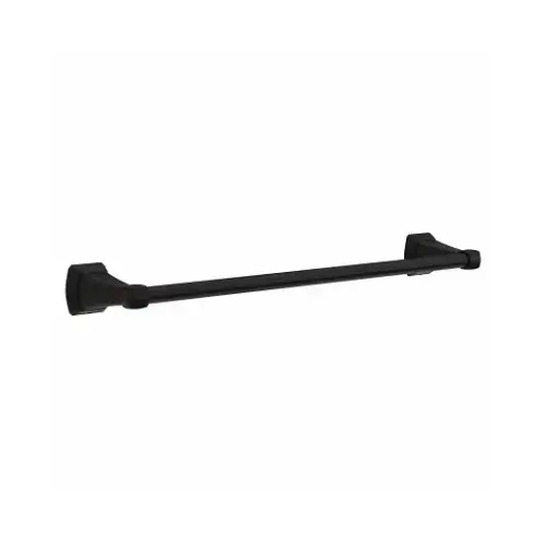 Flynn Towel Bar, Matte Black, 18 In. Flynn Towel Bar, Matte Black, 18 In.