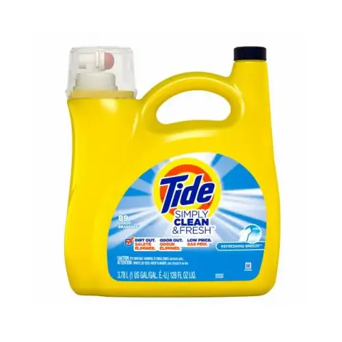 Simply Clean & Fresh Laundry Detergent, Liquid, Breeze Scent, 89 Loads, 117-oz. Simply Clean & Fresh Laundry Detergent, Liquid, Breeze Scent, 89 Loads, 117-oz.