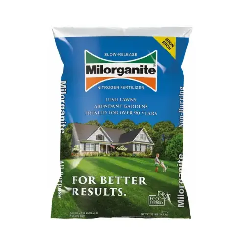 Eco-Friendly Slow-Release Nitrogen Lawn Fertilizer, 32-Lbs.
