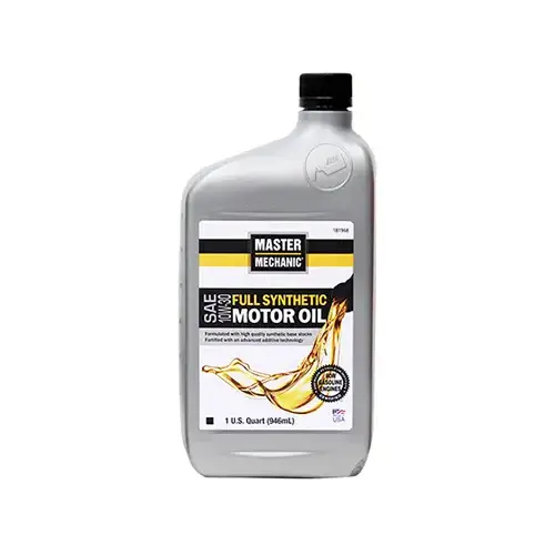 Synthetic Motor Oil, 10W-30, 1-Qt. Synthetic Motor Oil, 10W-30, 1-Qt.
