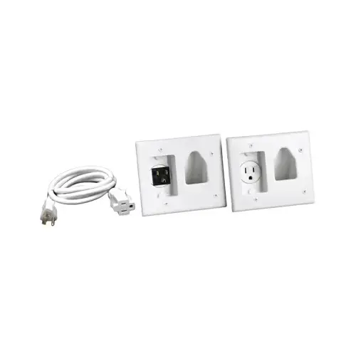 Television In-Wall Power Cord / Cable Installation Kit Television In-Wall Power Cord / Cable Installation Kit