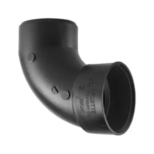 ABS/DWV Pipe Fitting, 90-Degree Street Ell, 1.5-In.