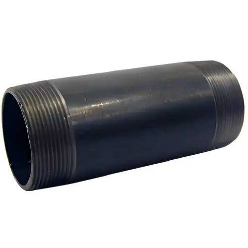 Black Pipe Nipple, 1/8 x 4-In. Black Pipe Nipple, 1/8 x 4-In.
