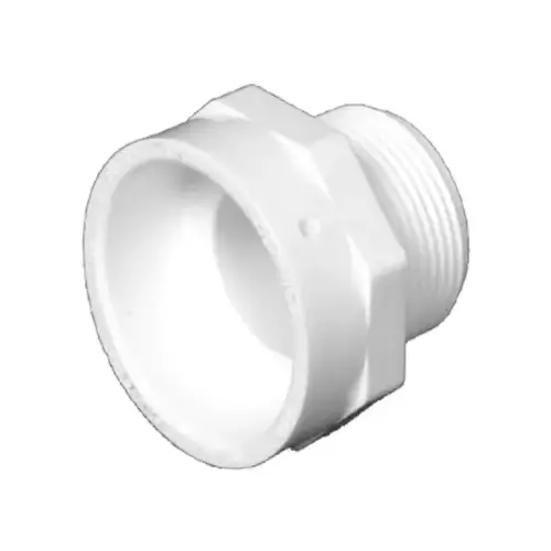 Schedule 40 Pipe Thread Adapter, DWV, 1.5 x 1.25 Schedule 40 Pipe Thread Adapter, DWV, 1.5 x 1.25