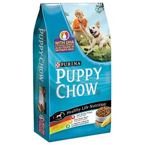 Purina 14914 Puppy Chow Tender & Crunchy 32 Lb. Beef Flavor Dry