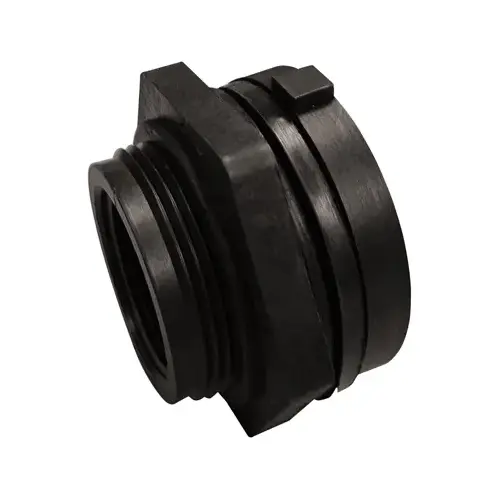 Pipe Fitting, Schedule 40 PVC Bulkhead Fitting, 1-1/4-In. Pipe Fitting, Schedule 40 PVC Bulkhead Fitting, 1-1/4-In.