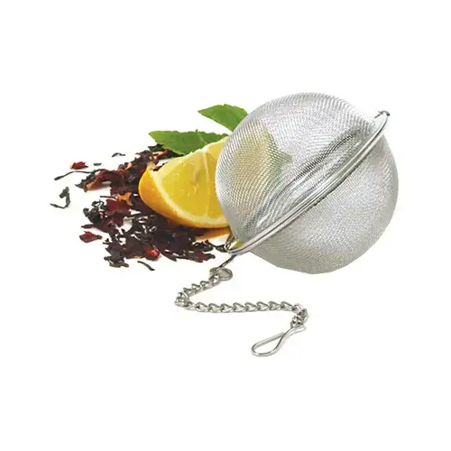 Tea Ball, Stainless Steel Mesh, 2-In. Tea Ball, Stainless Steel Mesh, 2-In.