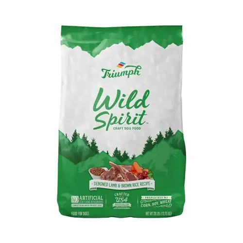 Wild Spirit Dry Dog Food, Lamb & Rice, 28-Lbs. Wild Spirit Dry Dog Food, Lamb & Rice, 28-Lbs.