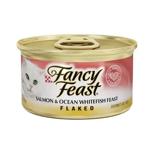Cat Food, Salmon & Ocean Fish, 3-oz. Can Cat Food, Salmon & Ocean Fish, 3-oz. Can