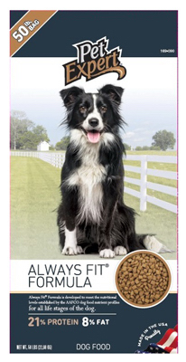 Sunshine Mills 87976 Dry Dog Food, Meat Flavor, 50-Lbs.