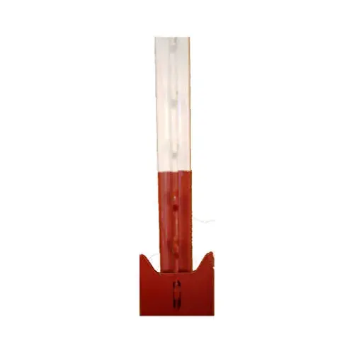 T-Style Fence Post, Studded, Red, 1.25-Lbs./Ft., 6.5-Ft T-Style Fence Post, Studded, Red, 1.25-Lbs./Ft., 6.5-Ft