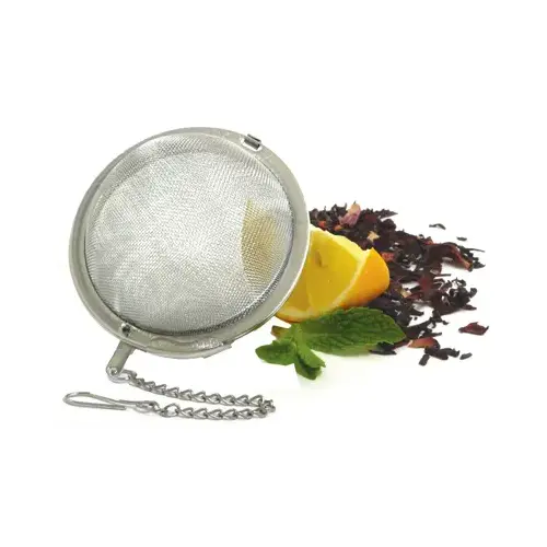 Tea Ball, Stainless Steel Mesh, 2.5-In. Tea Ball, Stainless Steel Mesh, 2.5-In.