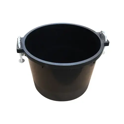 Muck Tub, Black Plastic, 40-Qts. Muck Tub, Black Plastic, 40-Qts.
