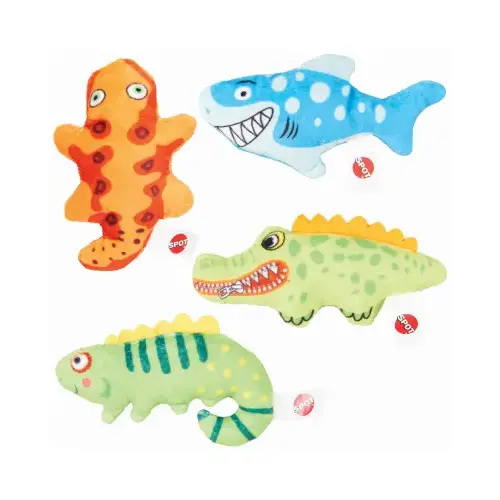 Plush Cat Toy with Catnip, Assorted Characters Plush Cat Toy with Catnip, Assorted Characters