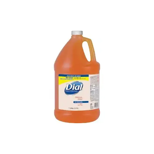 Liquid Dial Gold Antibacterial Soaps, Pour Bottle, 1 gal - pack of 4