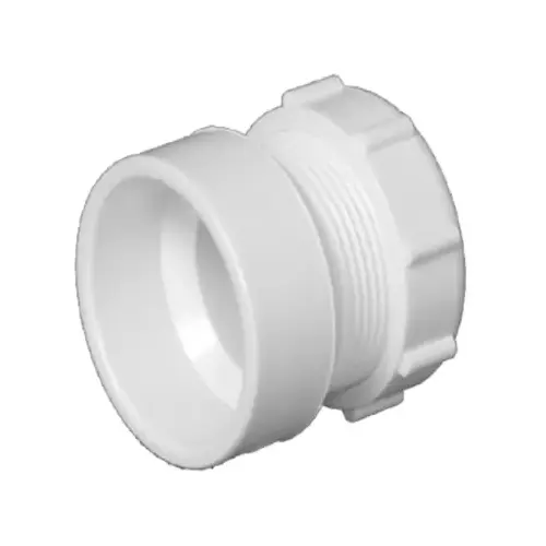 Schedule 40 DWV Female Trap Adapter, Hub x Slip Joint Nut Schedule 40 DWV Female Trap Adapter, Hub x Slip Joint Nut