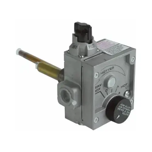 White Rodgers Gas Control Valve, 1/2 in Connection, NPT x Inverted Flare White Rodgers Gas Control Valve, 1/2 in Connection, NPT x Inverted Flare