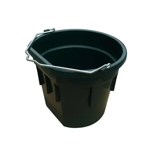 Utility Bucket, Flat Sided, Green Resin, 20-Qts. Utility Bucket, Flat Sided, Green Resin, 20-Qts.