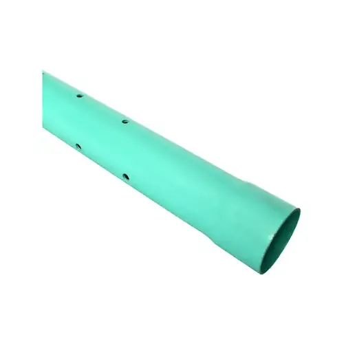 Sewer Main SDR35 PVC 4" D X 10 ft. L Bell 0 psi Light Green