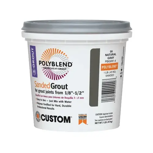 Polyblend Sanded Repair Grout, Bone, 1-Lb. Polyblend Sanded Repair Grout, Bone, 1-Lb.