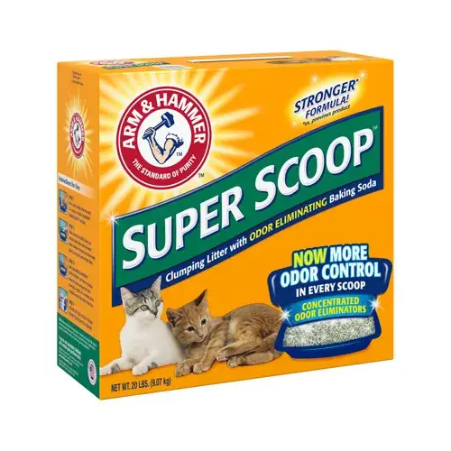 Super Scoop Clumping Litter, 20-Lbs. Super Scoop Clumping Litter, 20-Lbs.
