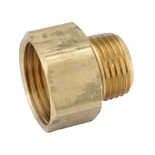 3/4-Inch Female Garden Hose x 1/2-Inch Male Iron Pipe Brass Adapter 3/4-Inch Female Garden Hose x 1/2-Inch Male Iron Pipe Brass Adapter