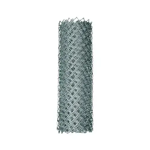 Chain Link Fence Fabric, Galvanized, 12.5-Ga., 60-In. x 50-Ft. Chain Link Fence Fabric, Galvanized, 12.5-Ga., 60-In. x 50-Ft.