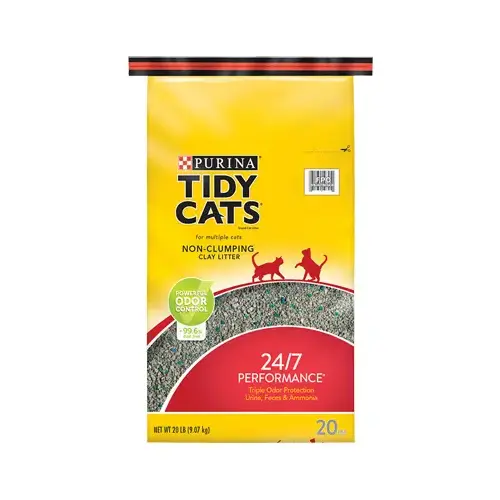 Cat Litter, Multi-Cat, 24/7, Long Lasting Odor Control, 20-Lb. Bag Cat Litter, Multi-Cat, 24/7, Long Lasting Odor Control, 20-Lb. Bag