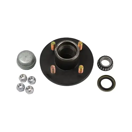 BT8 Spindle Replacement 4-Bolt Trailer Wheel Hub Kit BT8 Spindle Replacement 4-Bolt Trailer Wheel Hub Kit