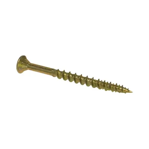 Procrafter Wood Screws, Yellow Zinc, #10 x 2.5-In - pack of 40 Procrafter Wood Screws, Yellow Zinc, #10 x 2.5-In - pack of 40