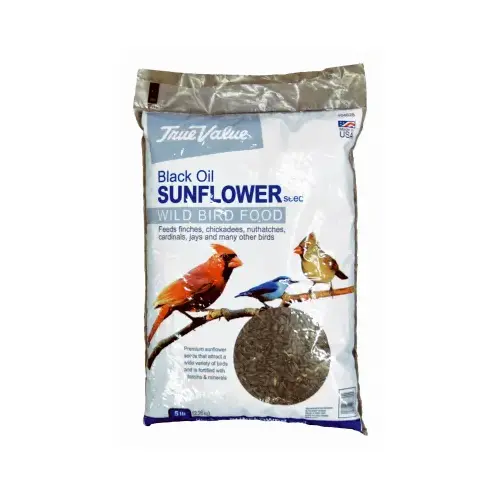 Black Oil Sunflower Bird Seed, 5-Lbs.