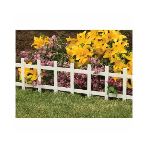 Cape Cod 8-1/2-In. High Fencing of 33-In. Long Sections, 11-Ft. Total Length - pack of 4 Cape Cod 8-1/2-In. High Fencing of 33-In. Long Sections, 11-Ft. Total Length - pack of 4