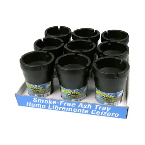 Smokeless Ashtray, Black Smokeless Ashtray, Black