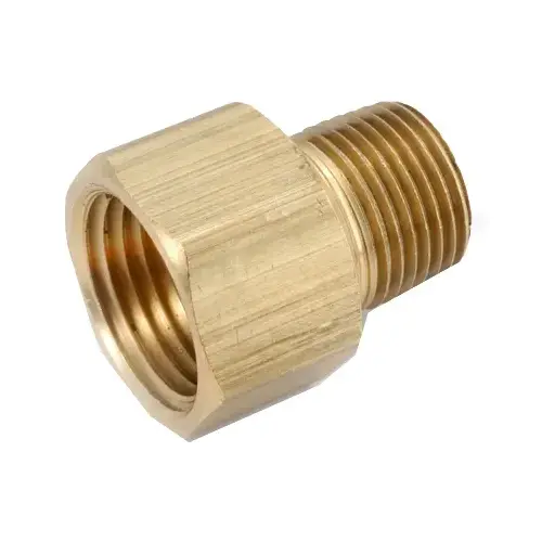 Pipe Fitting, Adapter, Lead-Free Brass, 1/4 x 1/8-In. - pack of 10 Pipe Fitting, Adapter, Lead-Free Brass, 1/4 x 1/8-In. - pack of 10