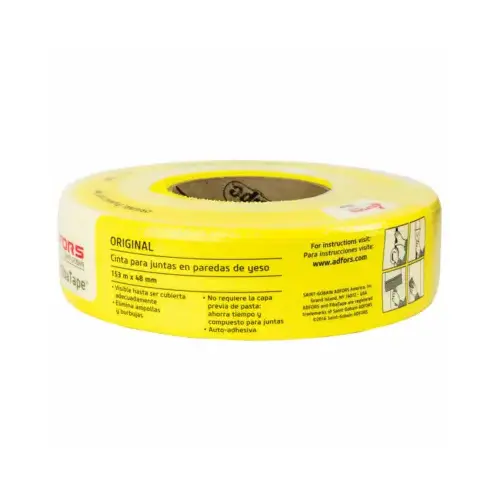 FibaTape Drywall Joint Tape, Fiberglass, Yellow, 1-7/8-In. x 500-Ft. FibaTape Drywall Joint Tape, Fiberglass, Yellow, 1-7/8-In. x 500-Ft.