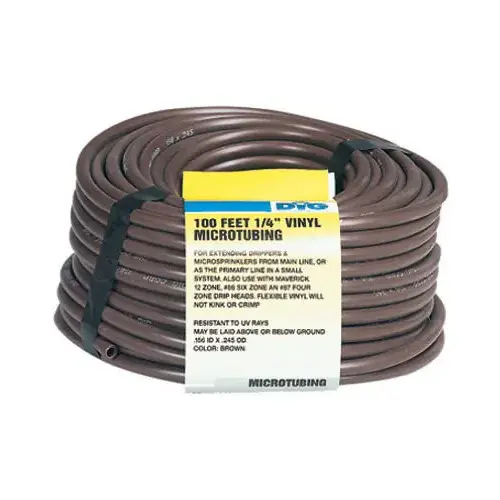 1/4-Inch x 100-Ft. Vinyl Microline Tubing 1/4-Inch x 100-Ft. Vinyl Microline Tubing