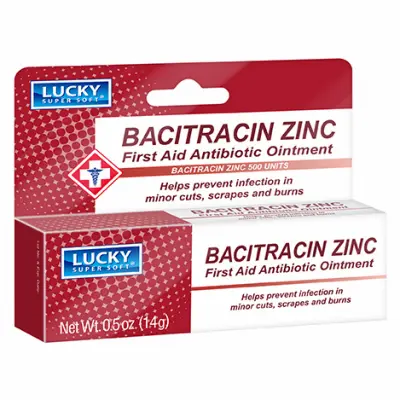 DELTA BRANDS INC. Bacitracin Zinc First Aid Antibiotic Ointment 0.5 oz. 10374-24 DELTA BRANDS INC. Bacitracin Zinc First Aid Antibiotic Ointment 0.5 oz. 10374-24