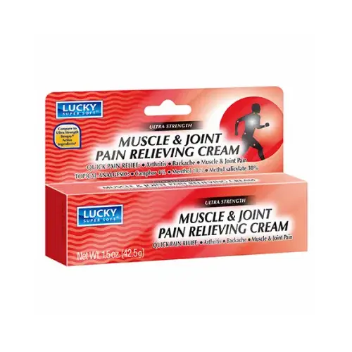Muscle & Joint Pain Relieving Cream, 1.5 oz.